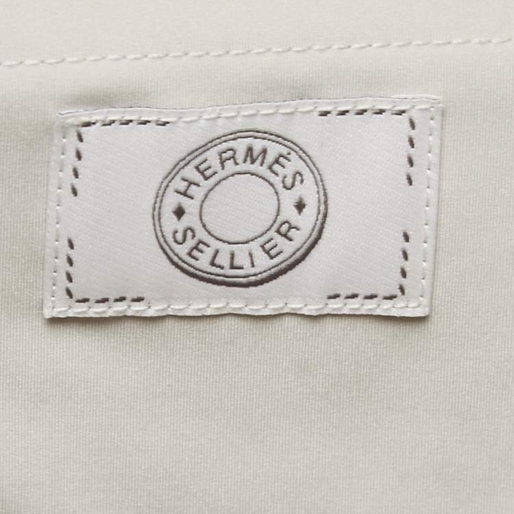 Pre Owned Hermes Beige Polyamide Stretch Leggings M