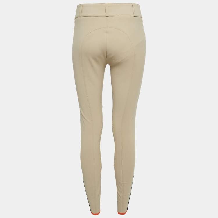 Pre Owned Hermès Beige Cotton Blend Swing Dressage Breeches M