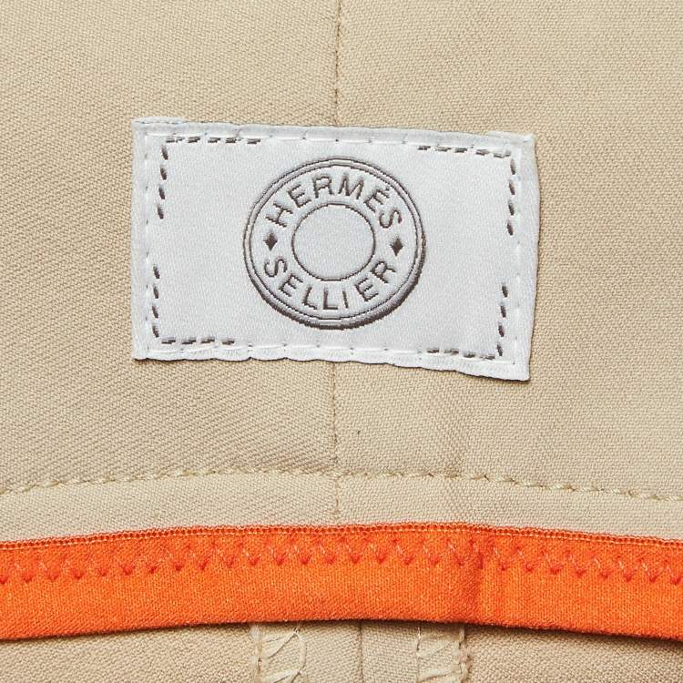 Pre Owned Hermès Beige Cotton Blend Swing Dressage Breeches M