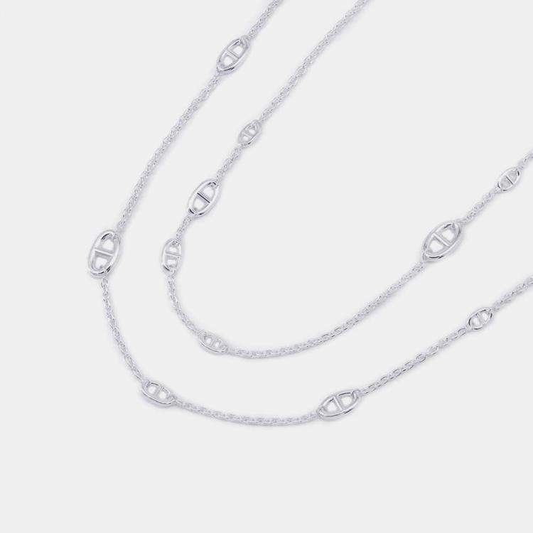 Pre Owned Hermes Farandole Long Necklace Size 160