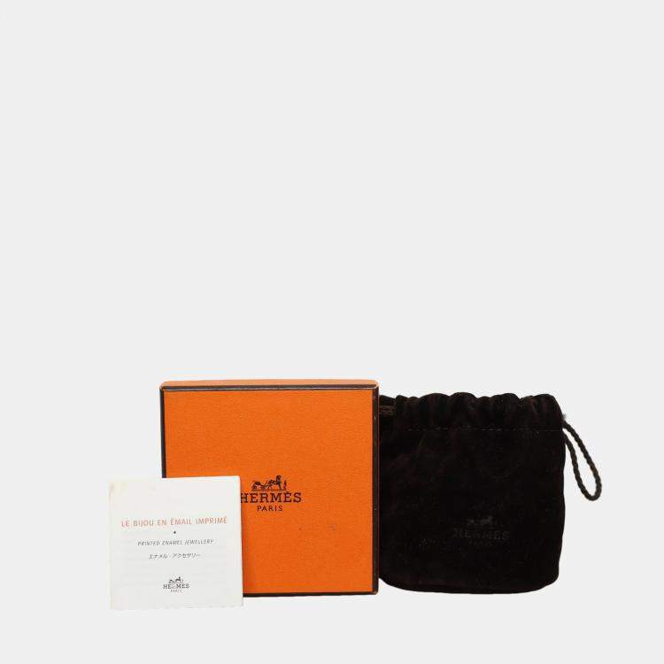 Pre Owned Hermes Clic H Bangle Bracelet