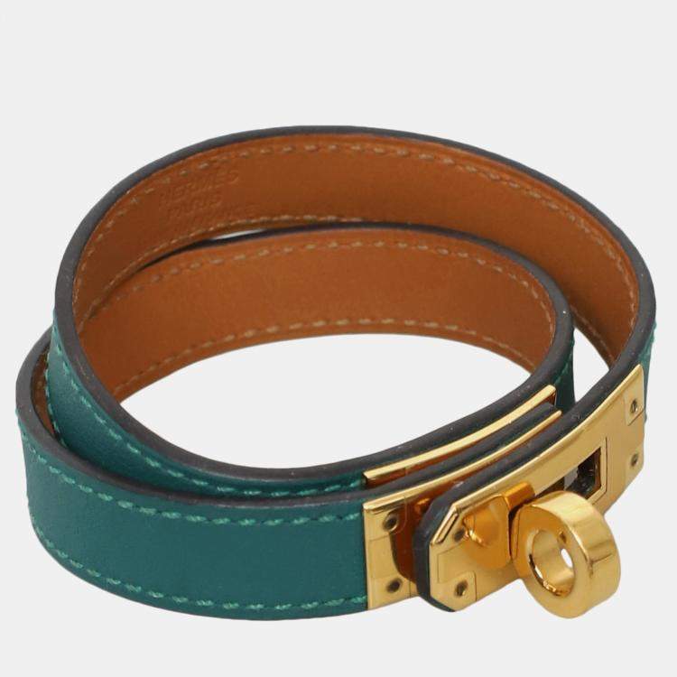Pre Owned Hermes Kelly Double Tour Bracelet