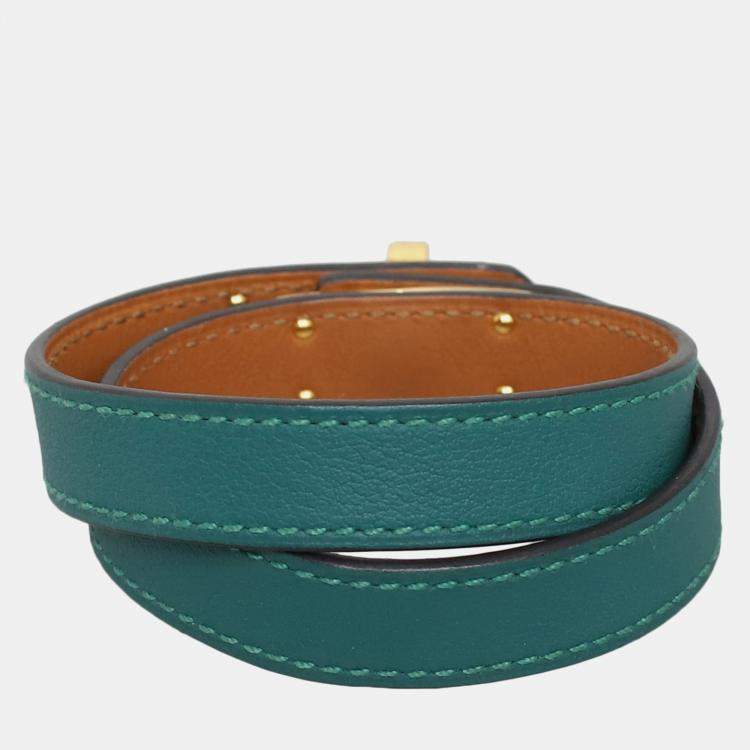 Pre Owned Hermes Kelly Double Tour Bracelet