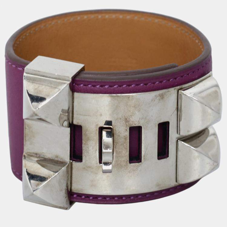 Pre Owned Hermes Collier De Chien Bracelet