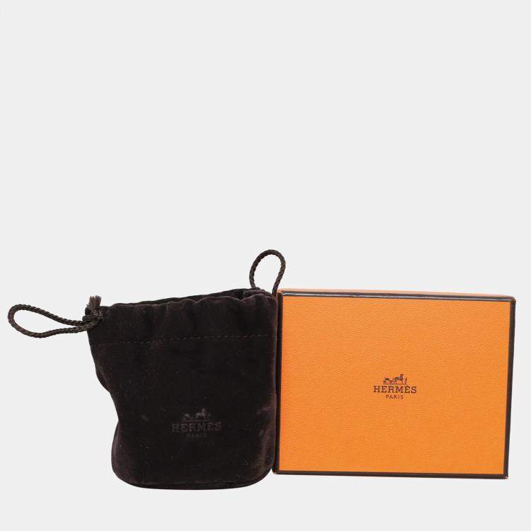 Pre Owned Hermes Lizard Collier de Chien Bracelet