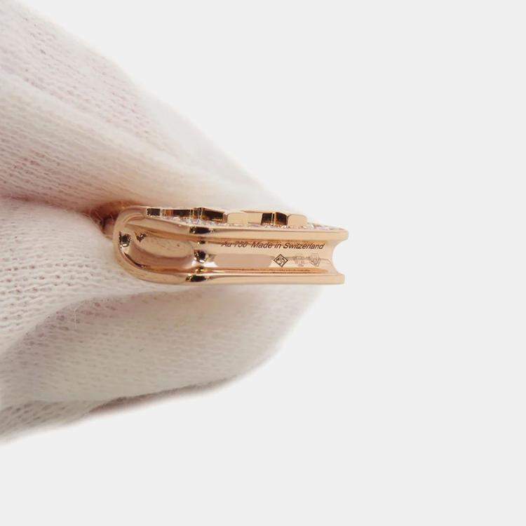 Pre Owned Hermes Amulette Constance 18K Rose Gold Necklace 