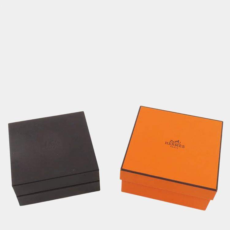 Pre Owned Hermes Amulette Constance 18K Rose Gold Necklace 