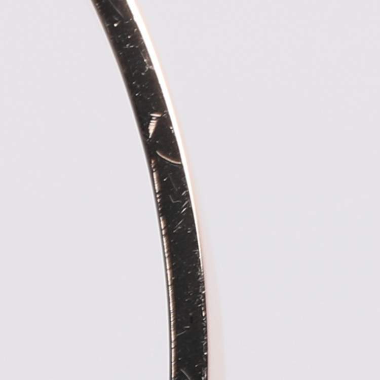 Pre Owned Hermès Kelly Diamonds 18k Rose Gold Small Model Kelly Bracelet