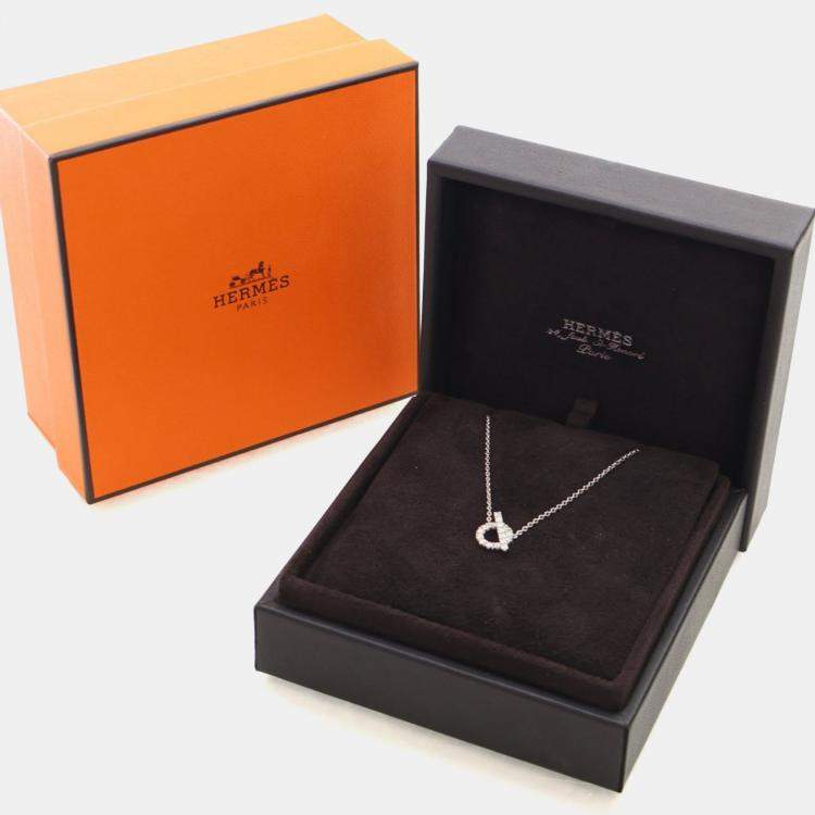 Pre Owned Hermes Finesse Pendant Necklace
