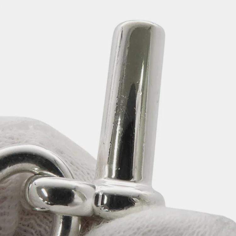 Pre Owned Hermes Chaine D'Ancre Bracelet 12 Frames Size Gm Sv925