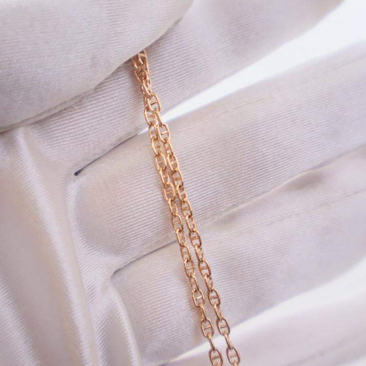 Pre Owned Hermes Diamond Paved Farandole Pendant Necklace