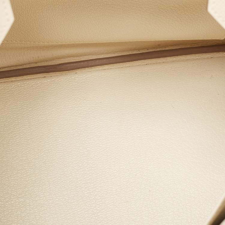Pre Owned Hermes Craie Epsom Leather Gold Finish Birkin 30 Bag