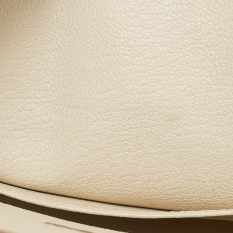 Pre Owned Hermes Craie Epsom Leather Gold Finish Birkin 30 Bag