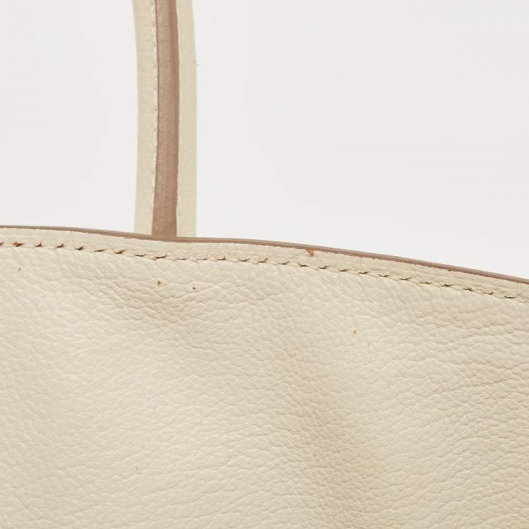 Pre Owned Hermes Craie Epsom Leather Gold Finish Birkin 30 Bag