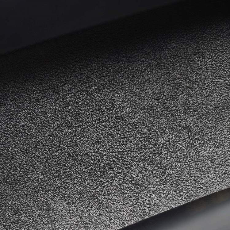 Pre Owned Hermes Noir Swift Leather Gold Finish 24/24 21 Bag 