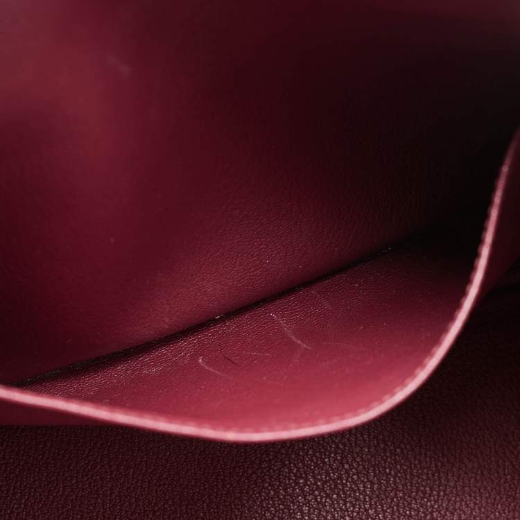 Pre Owned Hermes Tosca Togo Leather Gold Finished Birkin 35 Bag