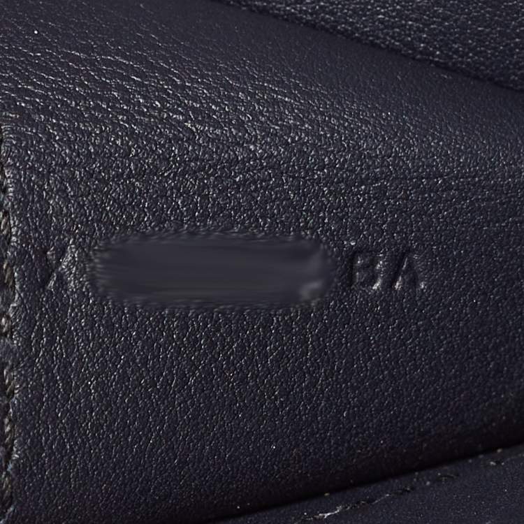 Pre Owned Hermes Bleu Indigo Swift Leather Elan Jige 29 Clutch