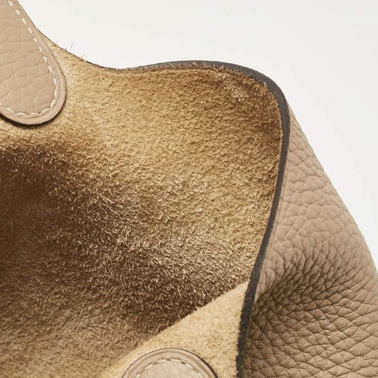 Pre Owned Hermes Trench Taurillon Clemence Leather Picotin Lock 18 Bag