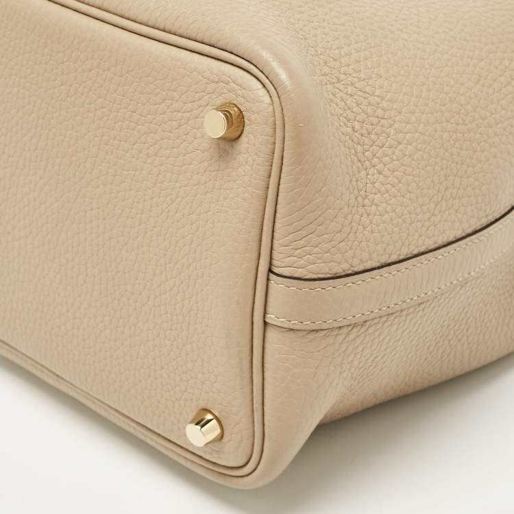 Pre Owned Hermes Trench Taurillon Clemence Leather Picotin Lock 18 Bag