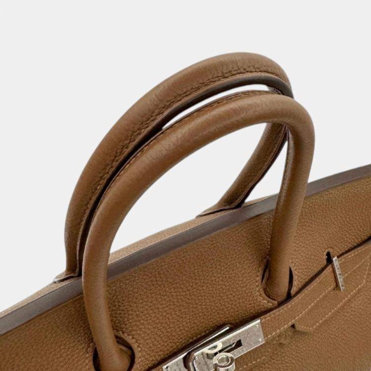 Pre Owned Hermes Alezan Togo Birkin 35 Handbag
