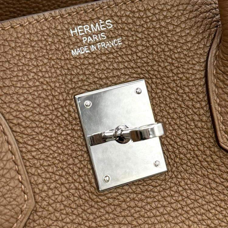 Pre Owned Hermes Alezan Togo Birkin 35 Handbag