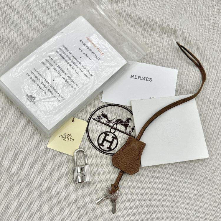 Pre Owned Hermes Alezan Togo Birkin 35 Handbag