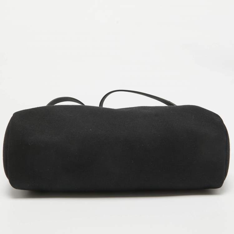 Pre Owned Hermes Natural/Noir Toile and  Vache Hunter 2in1 Herbag Zip 31 Bag