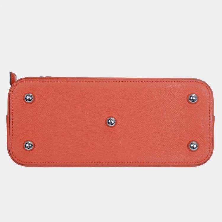 Pre Owned Hermes Capucine Evercolor Bolide Secret Bag