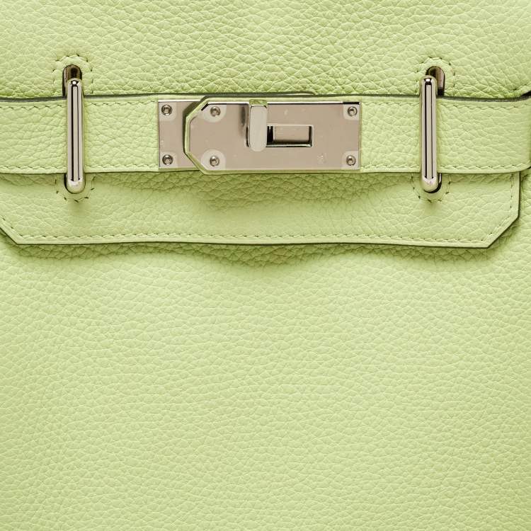Pre Owned Hermes Vert Absinthe Togo Leather Hac A Dos PM Backpack