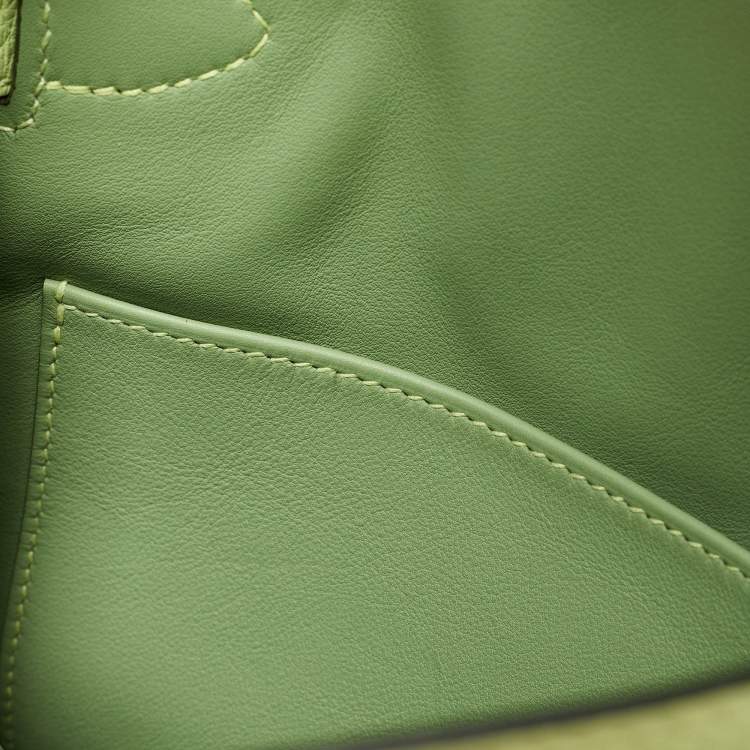 Pre Owned Hermes Vert Absinthe Togo Leather Hac A Dos PM Backpack