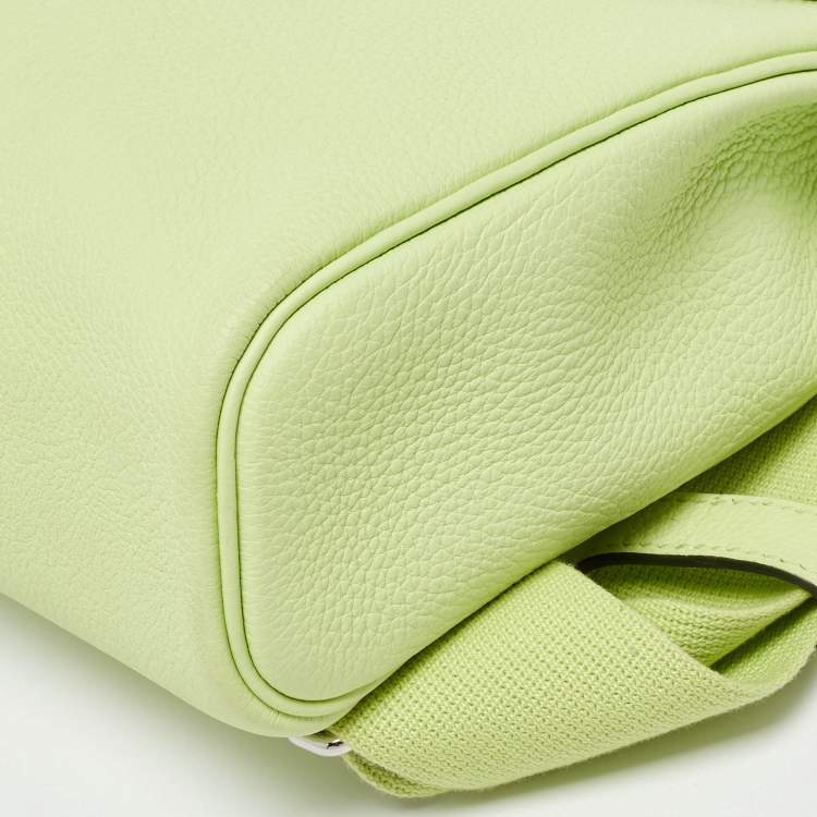 Pre Owned Hermes Vert Absinthe Togo Leather Hac A Dos PM Backpack