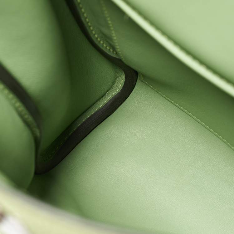 Pre Owned Hermes Vert Absinthe Togo Leather Hac A Dos PM Backpack