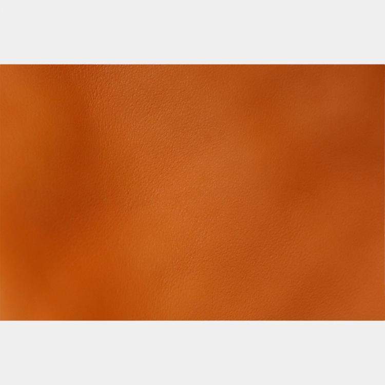 Pre Owned Hermes Orange/Brown Swift and Clemence Leather Virevolte 29 Bag