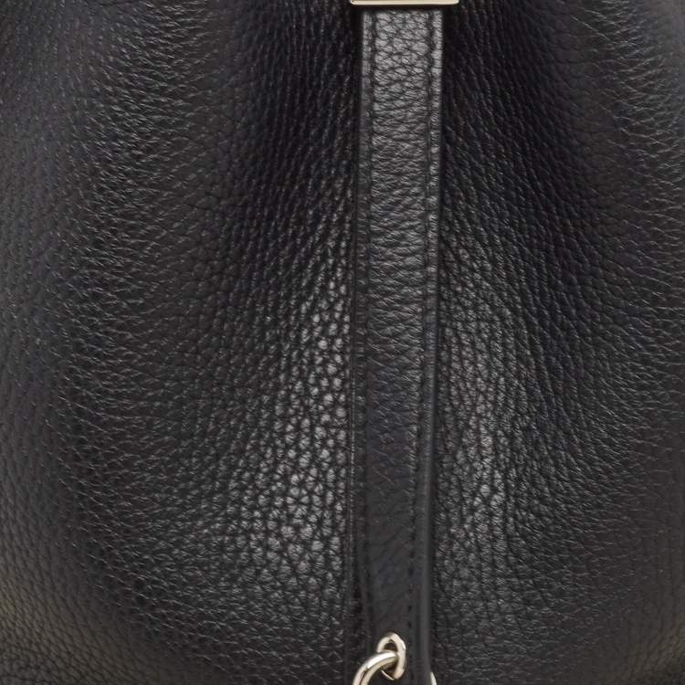 Pre Owned Hermes Black Togo Leather Picotin Lock 18 Bag