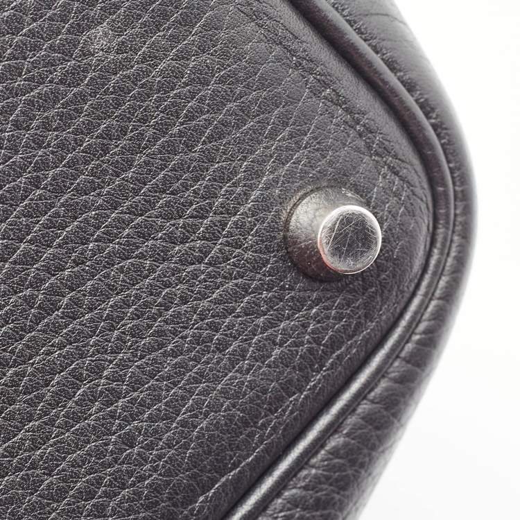 Pre Owned Hermes Black Togo Leather Picotin Lock 18 Bag