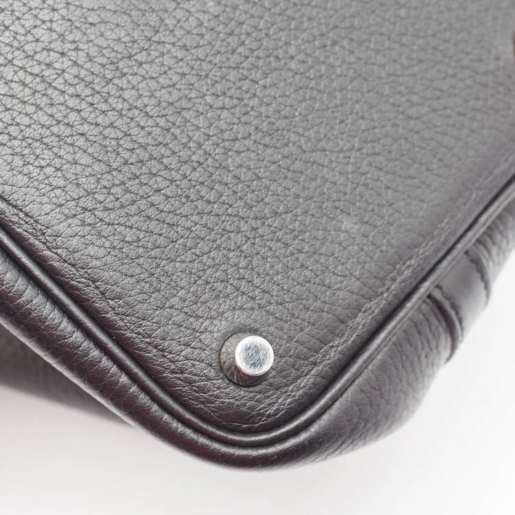 Pre Owned Hermes Black Togo Leather Picotin Lock 18 Bag