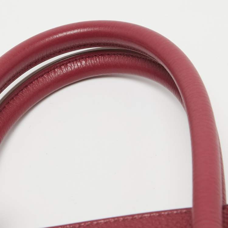 Pre Owned Hermes Rubis Togo Leather Gold Finish Birkin 35 Bag