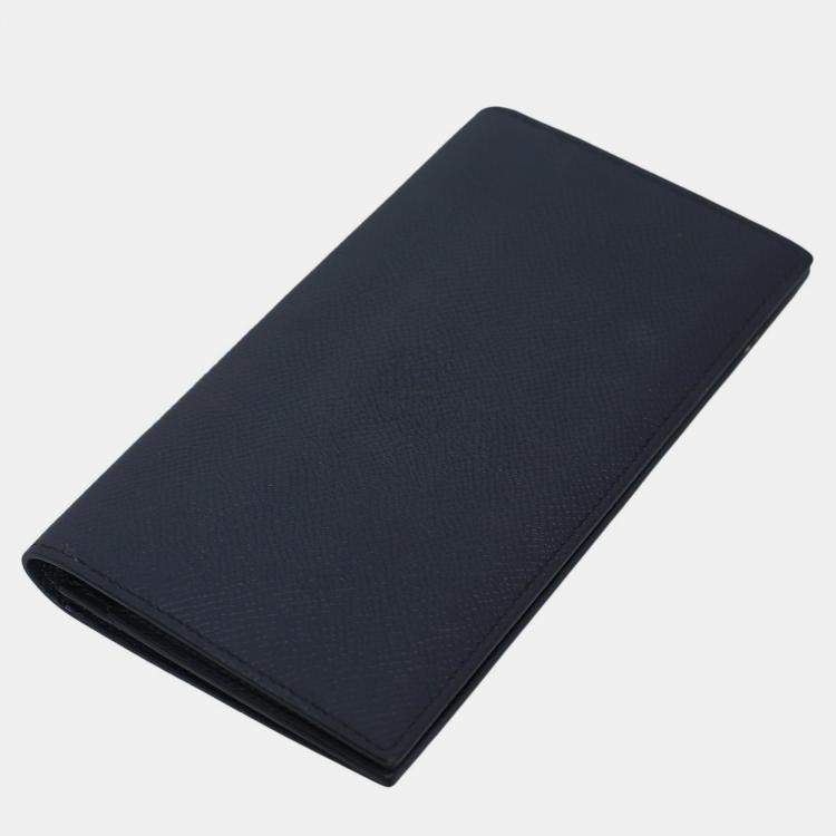 Pre Owned Hermes Citizen Twill Long Wallet