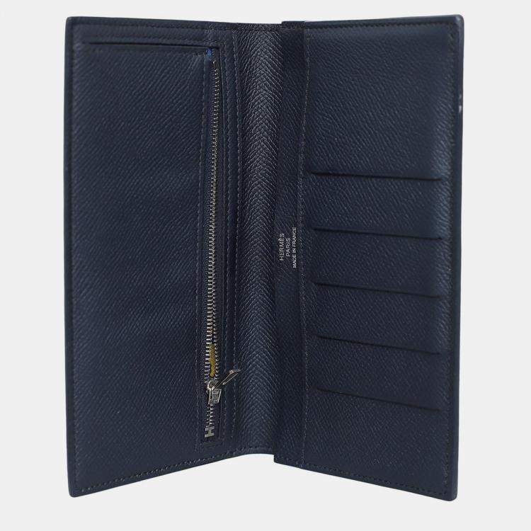 Pre Owned Hermes Citizen Twill Long Wallet