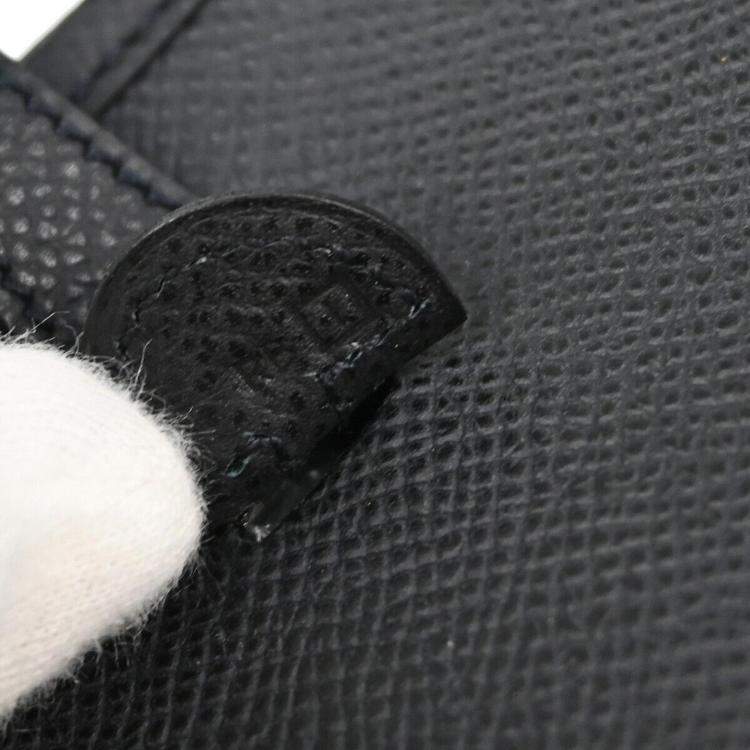 Pre Owned Hermes Black Epsom Evelyne TPM Handbag