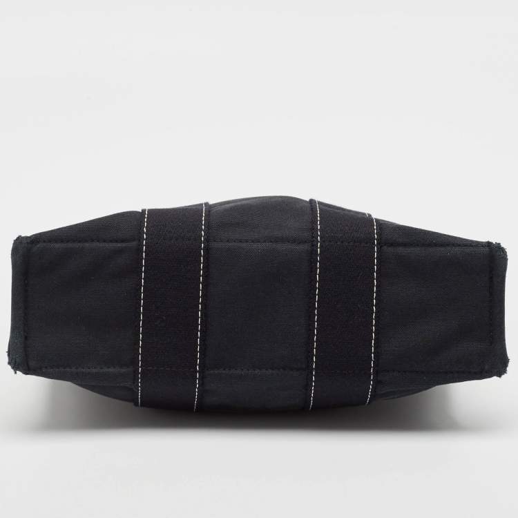 Pre Owned Hermès Black Canvas Fourre Tout PM Bag