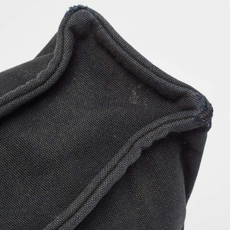 Pre Owned Hermès Black Canvas Fourre Tout PM Bag