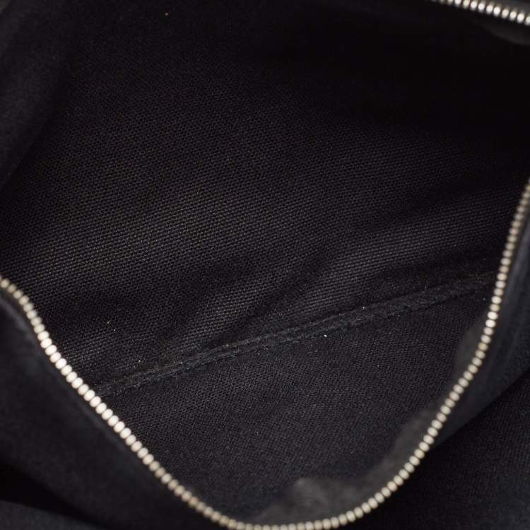Pre Owned Hermès Black Canvas Fourre Tout PM Bag