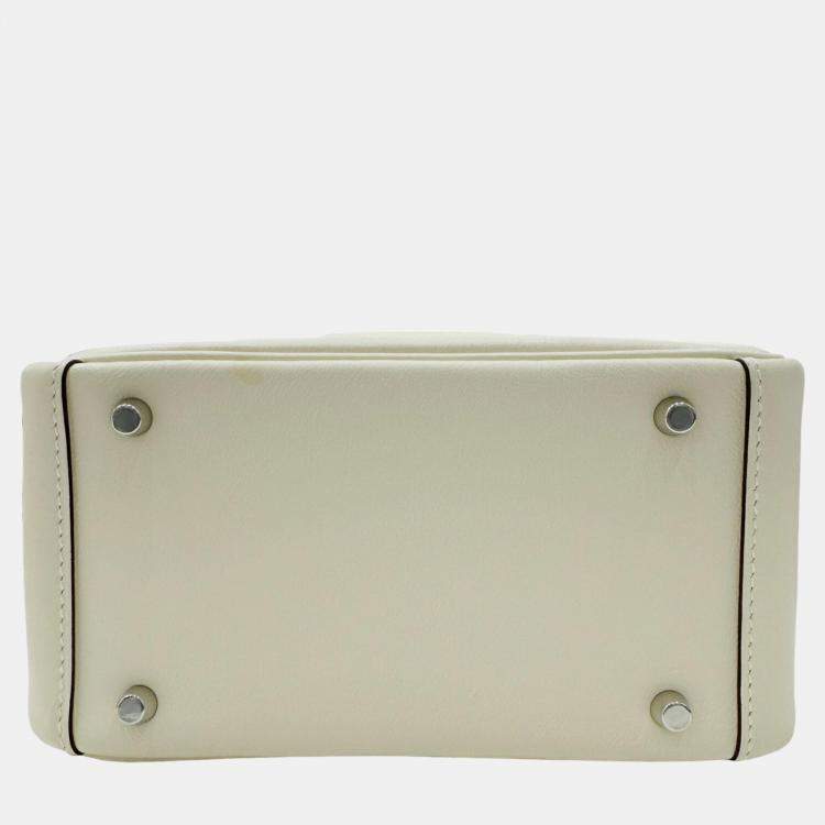 Pre Owned Hermes Ivory Lindy Verso Swift Nata Sesame mini Bag