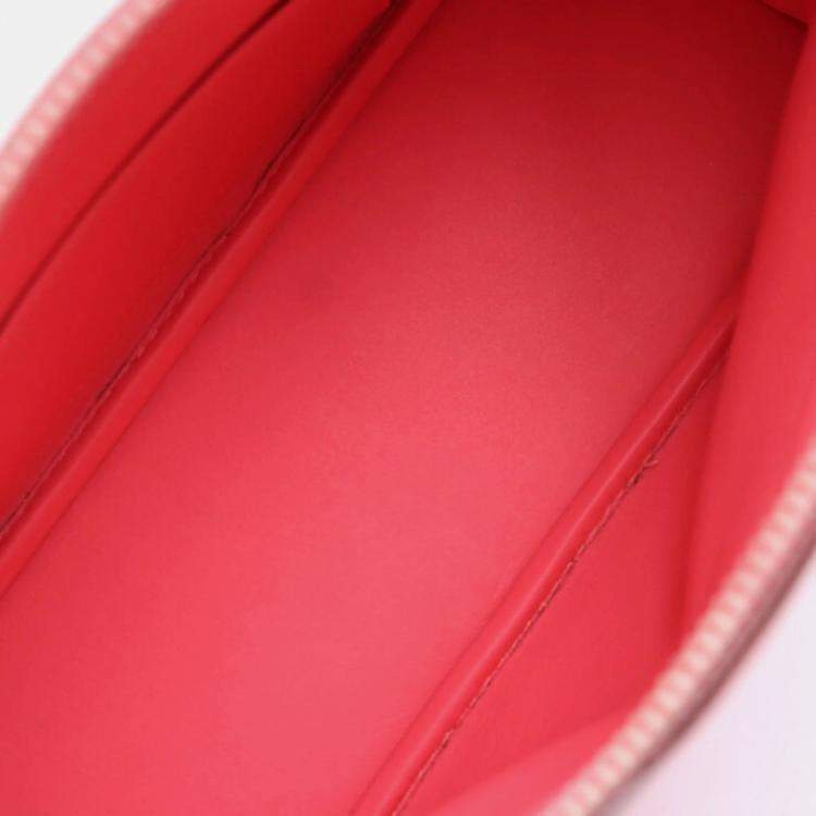 Pre Owned Hermes Rose Azare Vaux Swift Bolide 27 Handbag