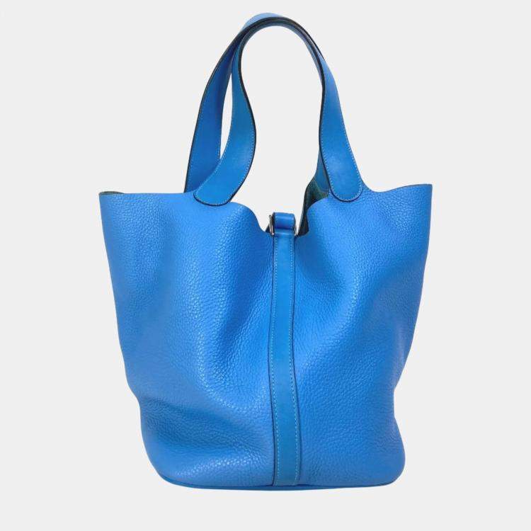 Hermes Blue paradise Tote Bag