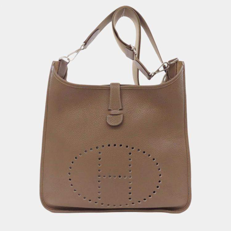 Hermes Taurillon Evelyn 3 GM Shoulder Bag