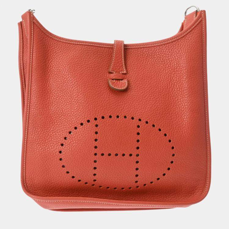 Hermes Zanguine Taurillon Clemence Evelyn 3 PM shoulder bag