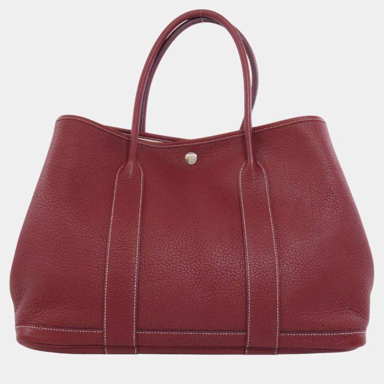 Hermes Taurillon Garden PM Tote Bag