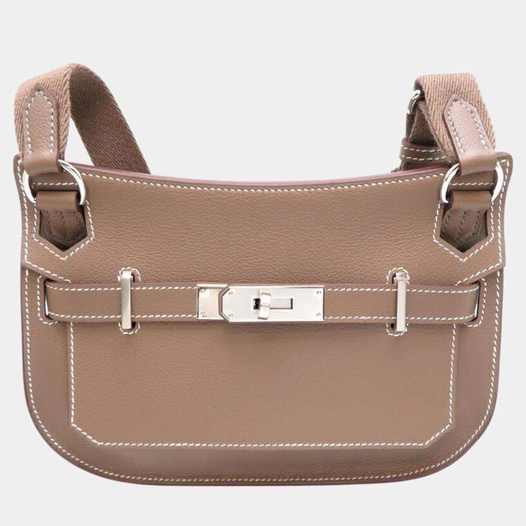 Hermes Swift Etoupe (Beige) Gypsiere Shoulder Bag